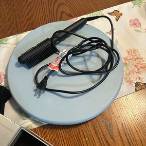 Black Hair Straightening Brush